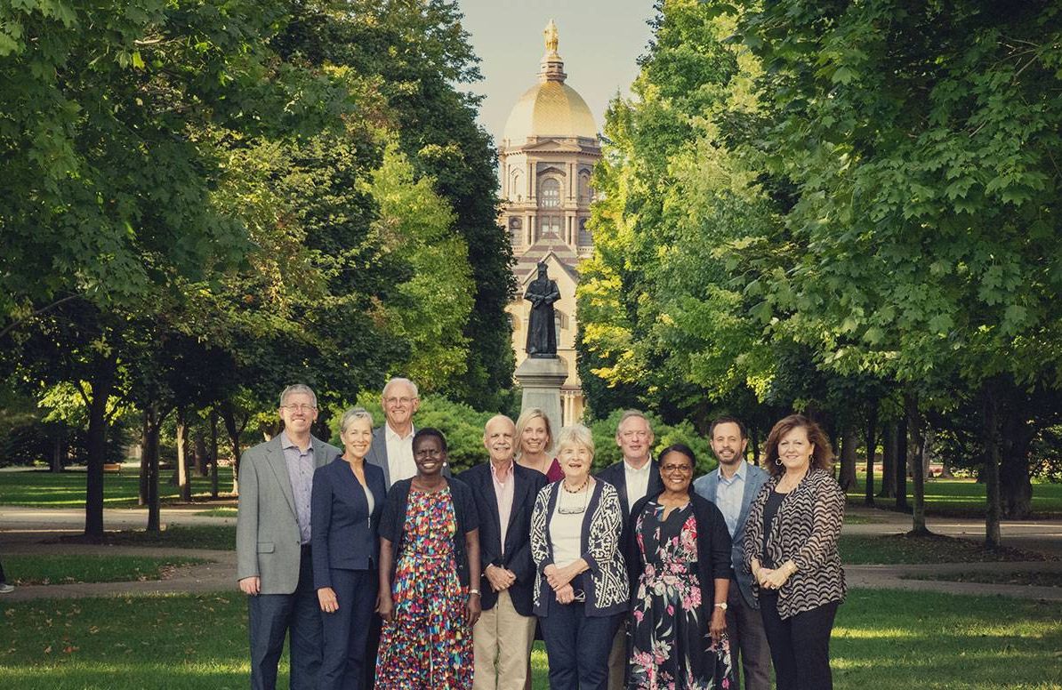 Students from Notre Dame's 2018 Inspired Leadership Initiative