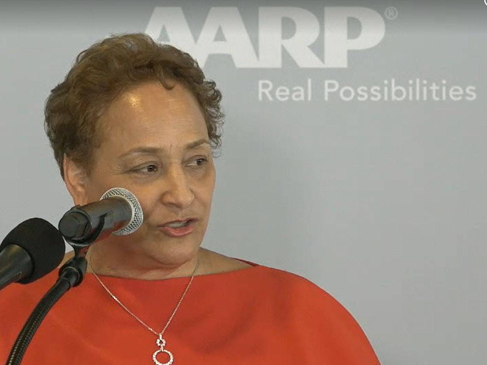 AARP CEO Jo Ann Jenkins at UN event.