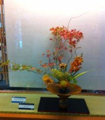 Tisha Kenny's Ikebana work