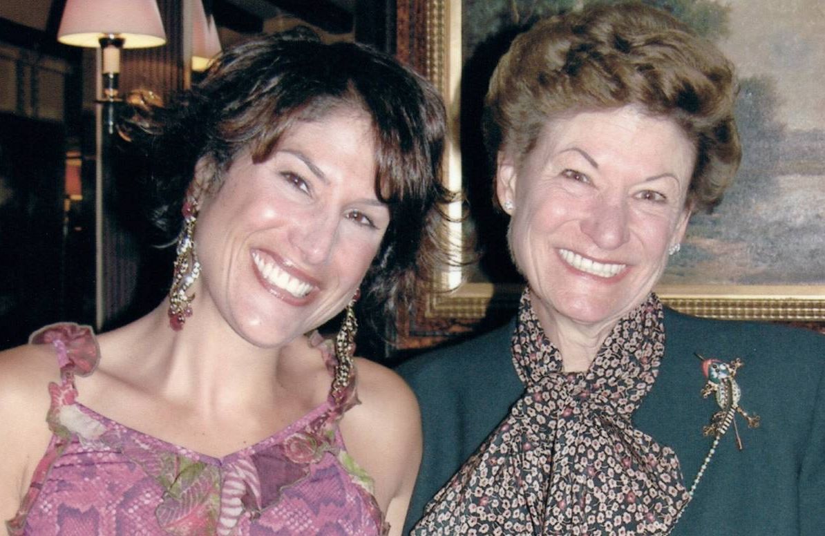 Vicky Gottlieb and her mother