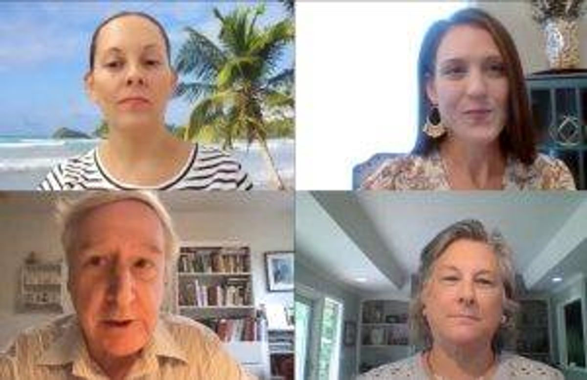 The three senior living virtual panel experts talking with Next Avenue's Richard Eisenberg