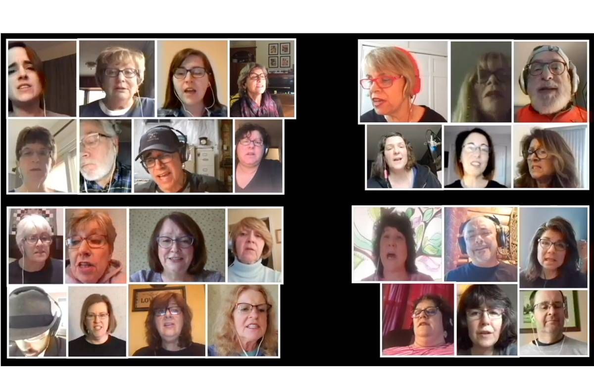 The multigenerational Rock Voices Albany/Saratoga Virtual Choir sing "Already Gone" by the Eagles