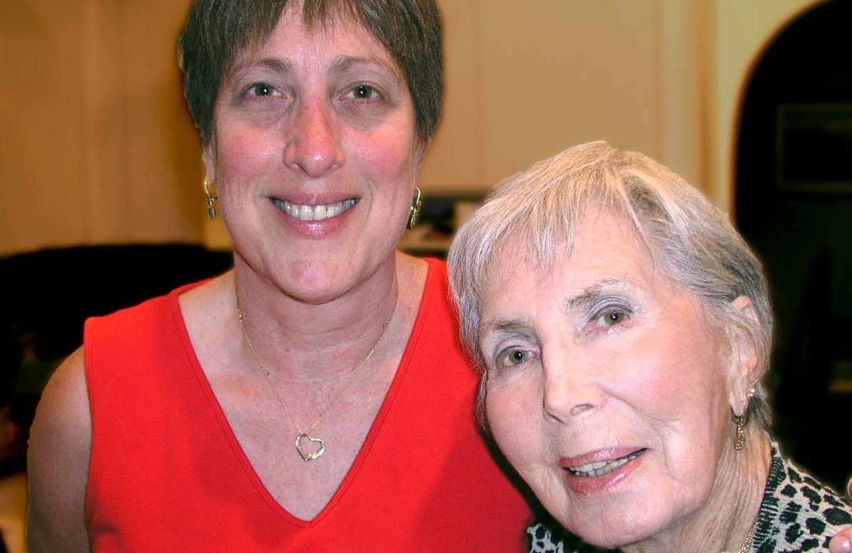 Candy Schulman and her mom, Sylvia