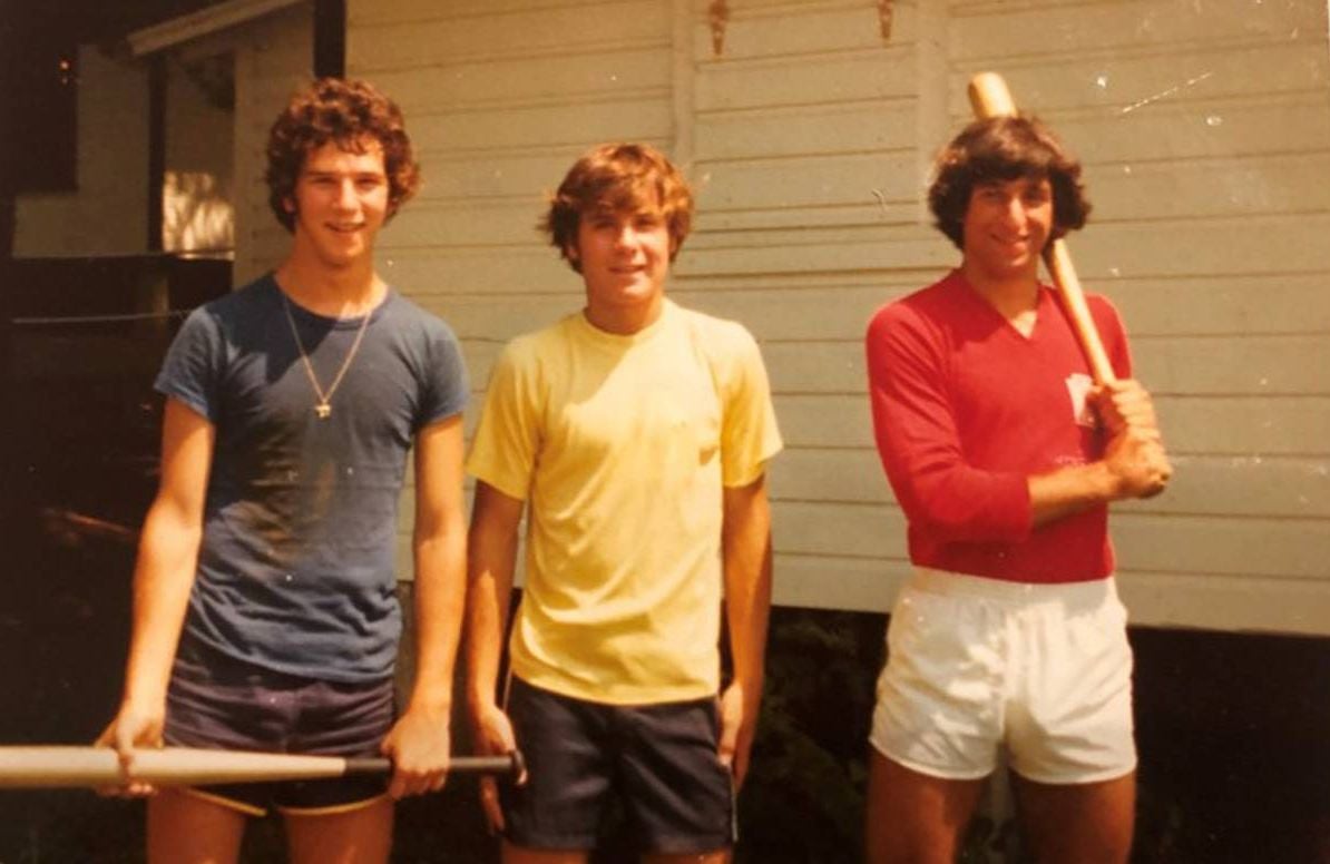 Summer Camp 1972: Paul Magaril, the author, Jeff Gold