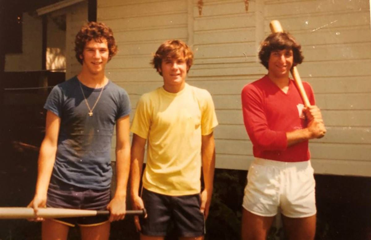 Summer Camp 1972: Paul Magaril, the author, Jeff Gold