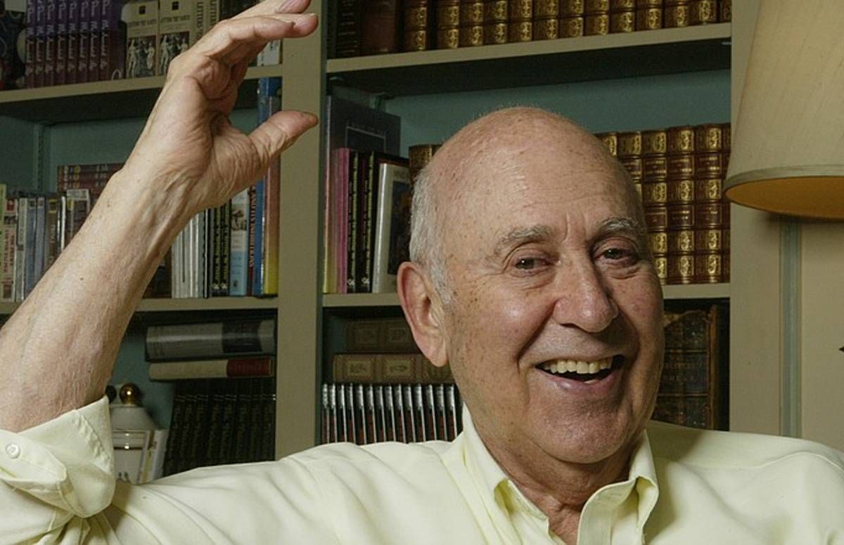 Actor, director and author Carl Reiner, pictured at his home in Beverly Hills, Calif., in May 2003