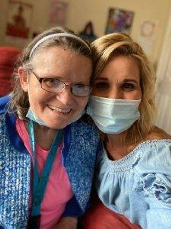 Janie Kasse and her mother