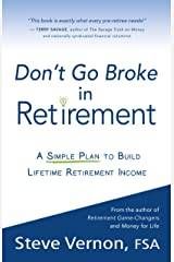 "Don't Go Broke in Retirement" book