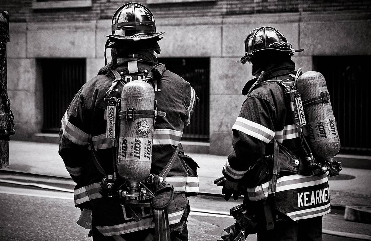 Two New York City firefighters