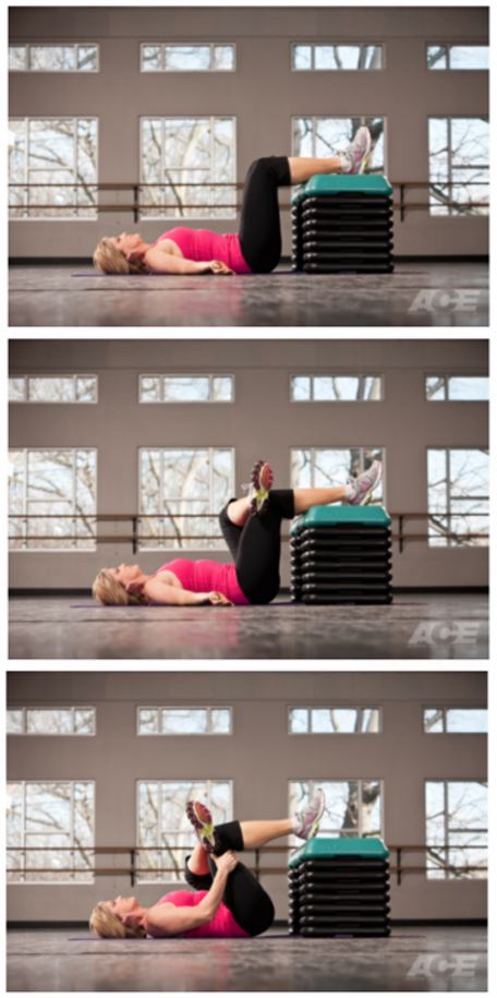 The supine piriformis stretch