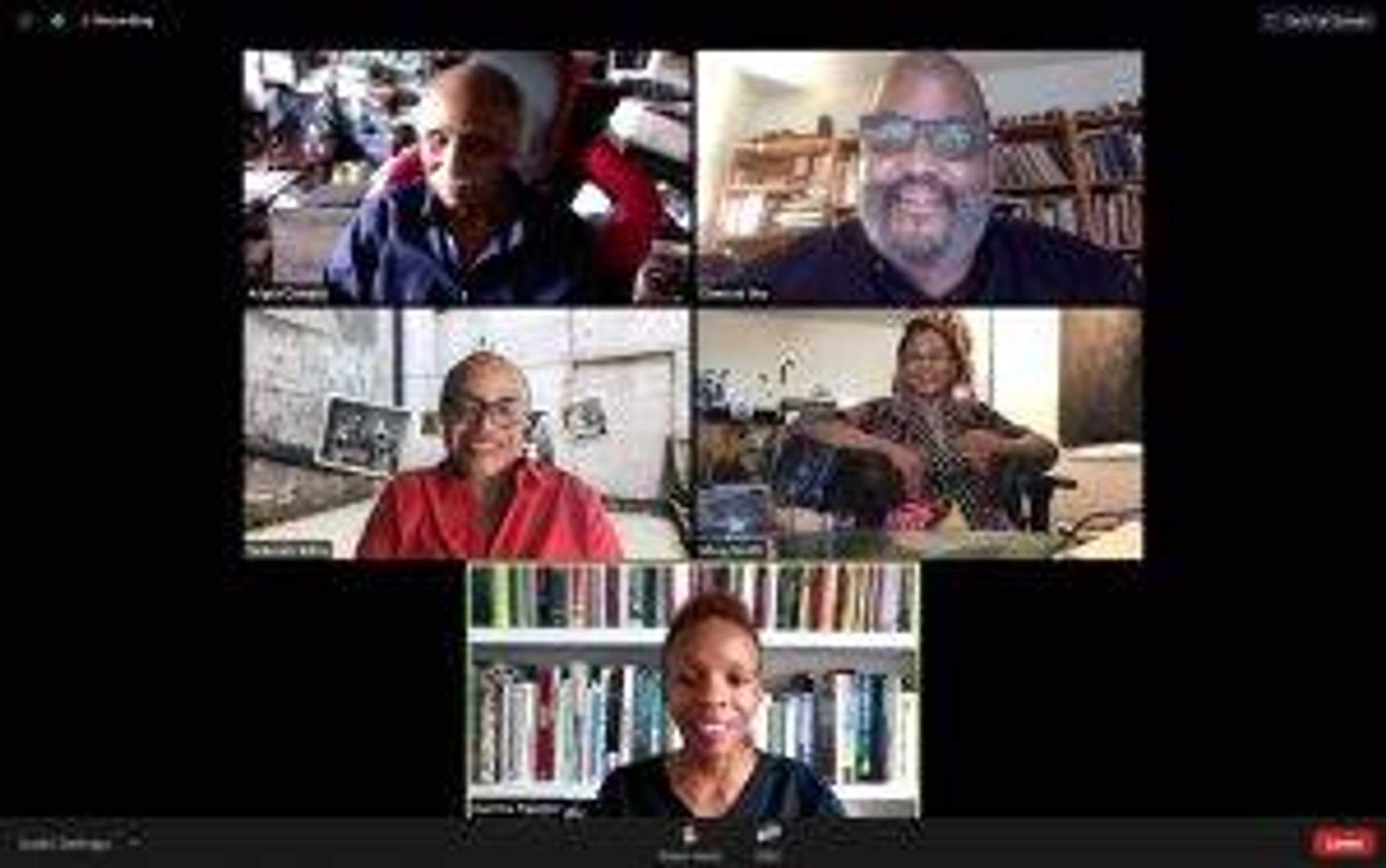 Soul of a Nation virtual panel discussion “Black Art through the Lens” with MFAH associate curator Kanitra Fletcher and artists Dawoud Bey, Adger Cowans, and Ming Smith