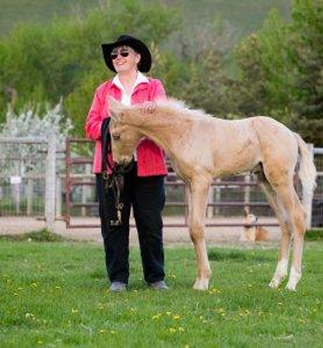 SuzAnne with Oggy