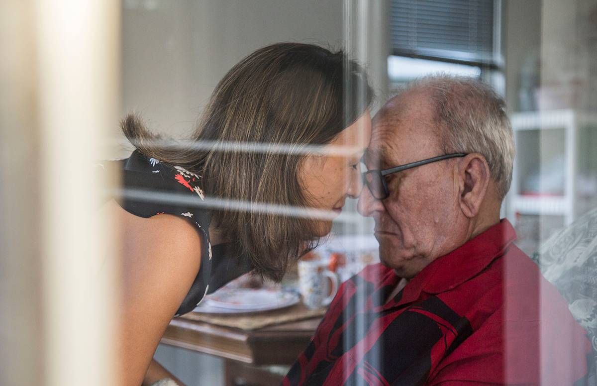 Dr. Poki'i Balaz with her father, John Balaz at their home in Aiea, Hawaii, caregiver, next avenue