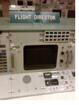 Flight Director desk at NASA