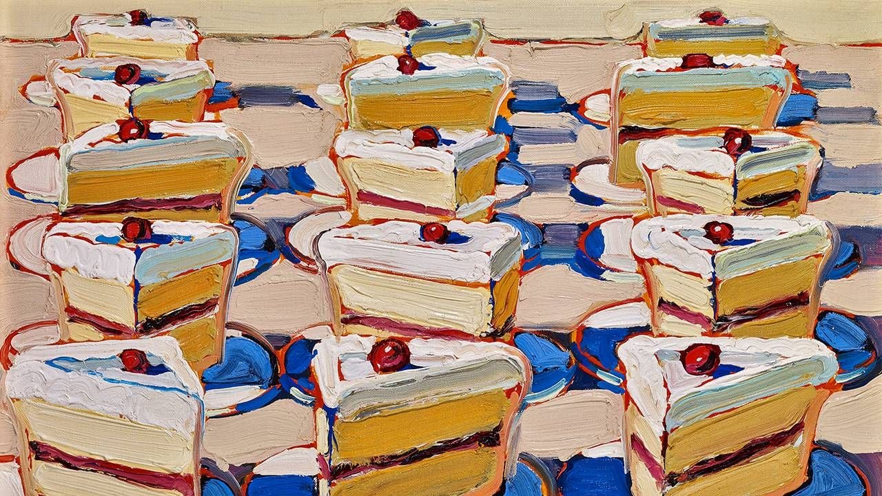 This is Artist Wayne Thiebaud at 100 Next Avenue