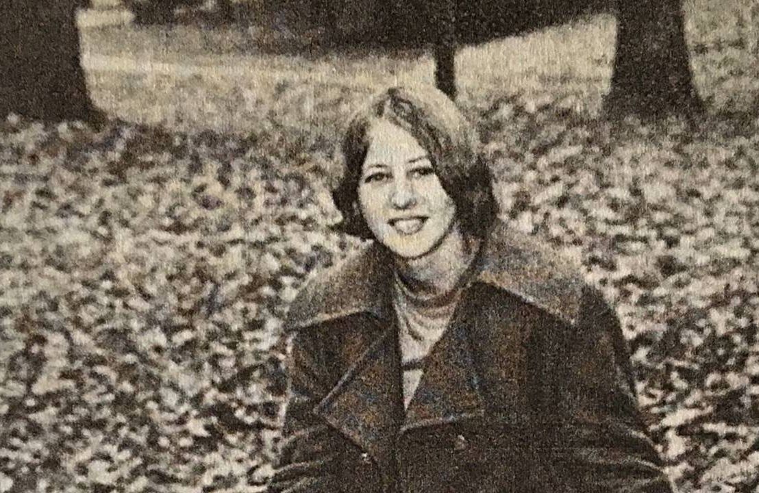 Old yearbook photo of a woman in college, reflection, Next Avenue