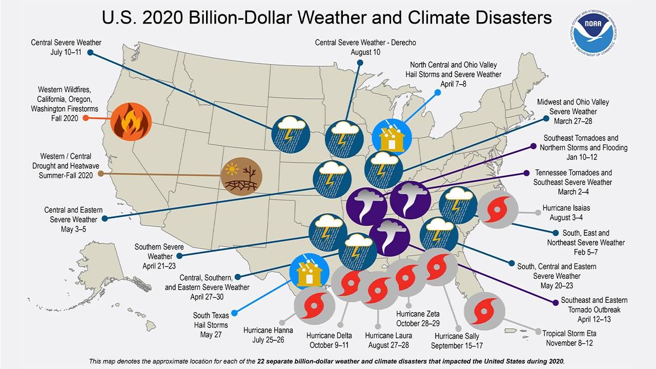 Climate, natural disaster map, older adults, Next Avenue