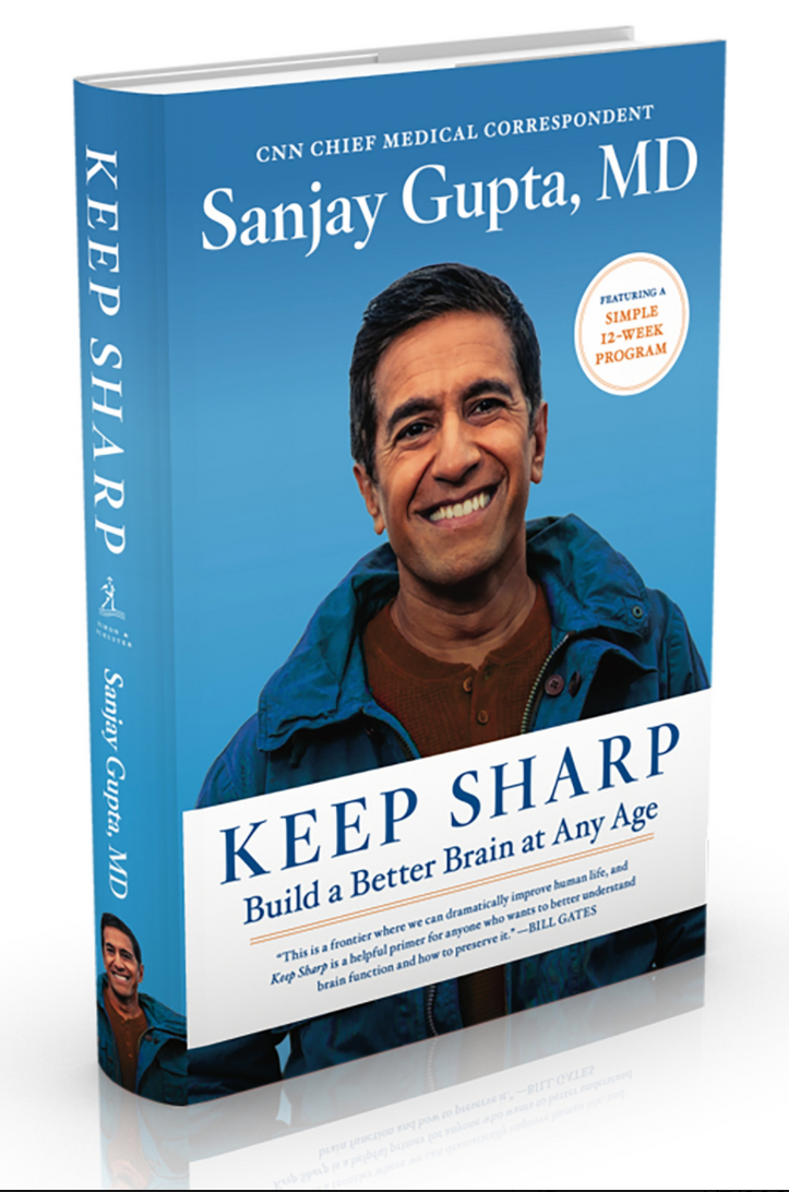 Sanjay Gupta's new book, "Keep Sharp," Next Avenue, brain sharp