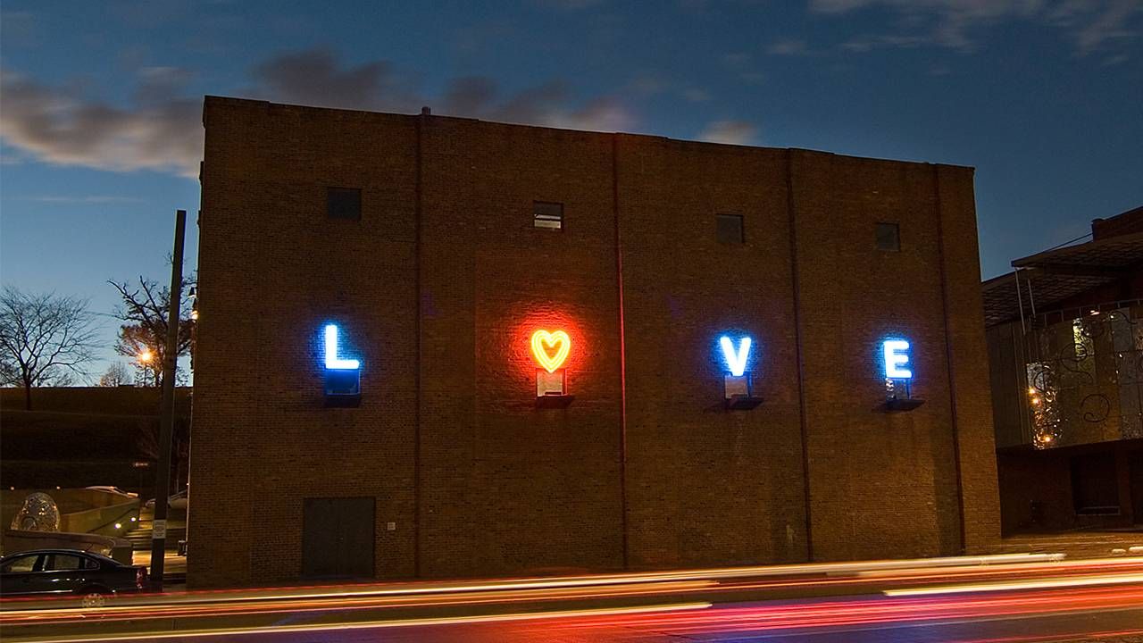 Love art installation, family, Next Avenue