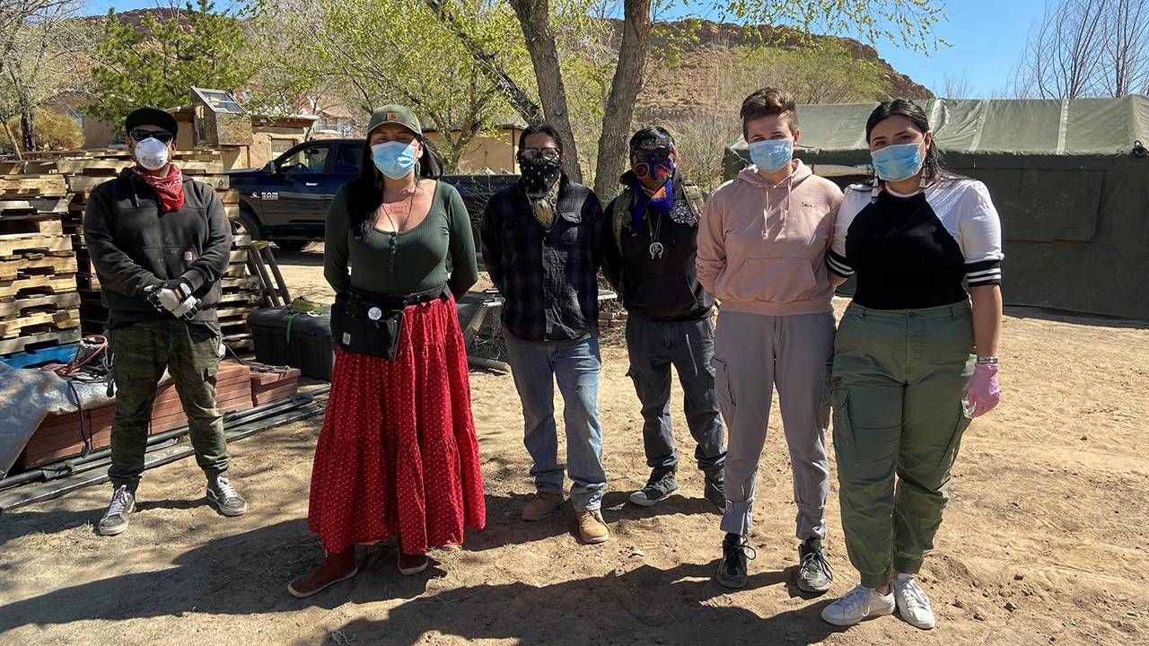 Six community organizers in the Navajo Nation delivering supplies, tribal elders, COVID-19, Next Avenue