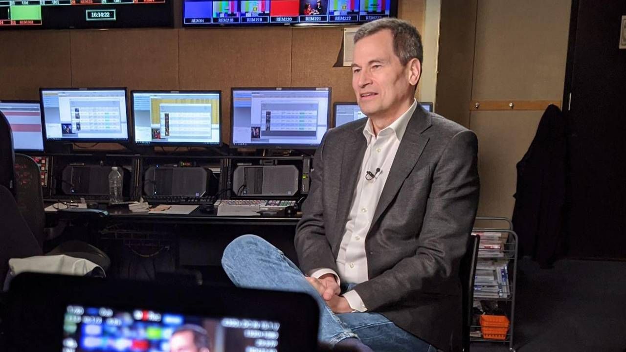 David Pogue sits for an interview, book, climate change, Next Avenue