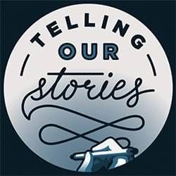 "Telling Our Stories" graphic image, Next Avenue