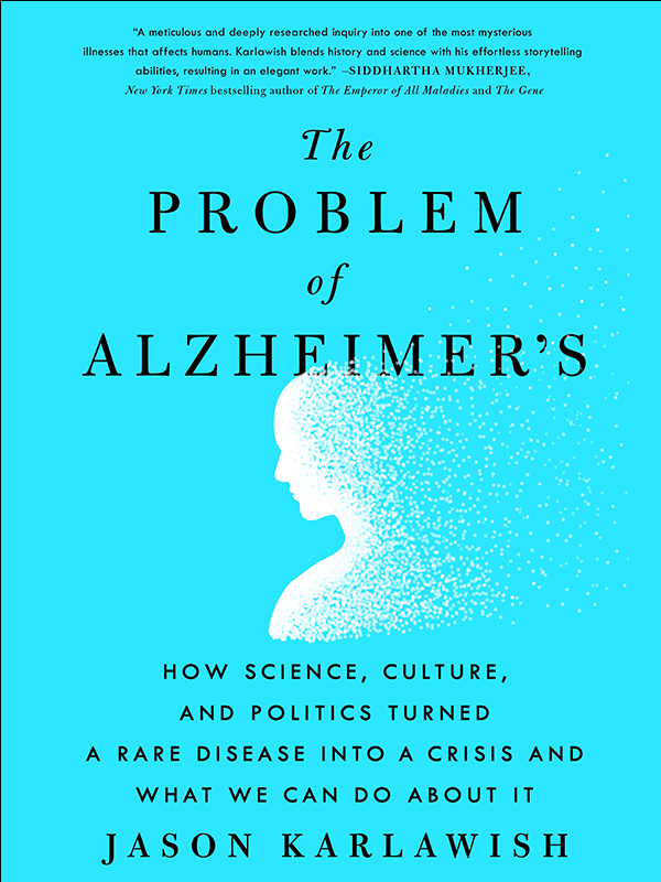 The Problem of Alzheimer's book cover, dementia, Next Avenue