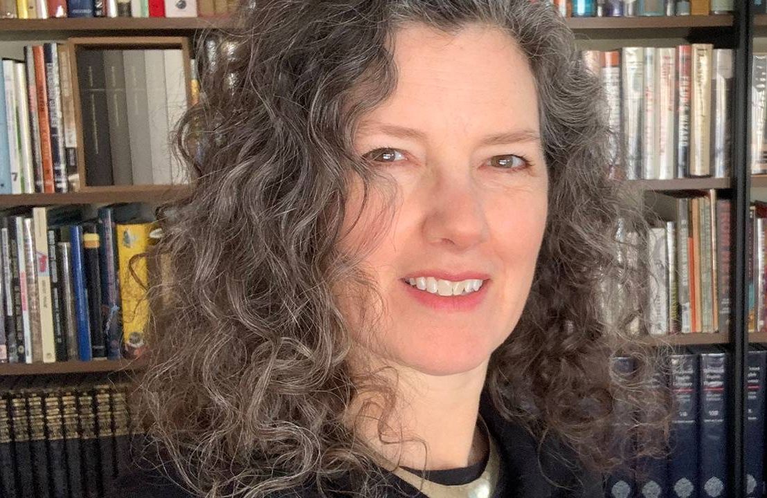close up of author with curly grey hair, ageism, Next Avenue