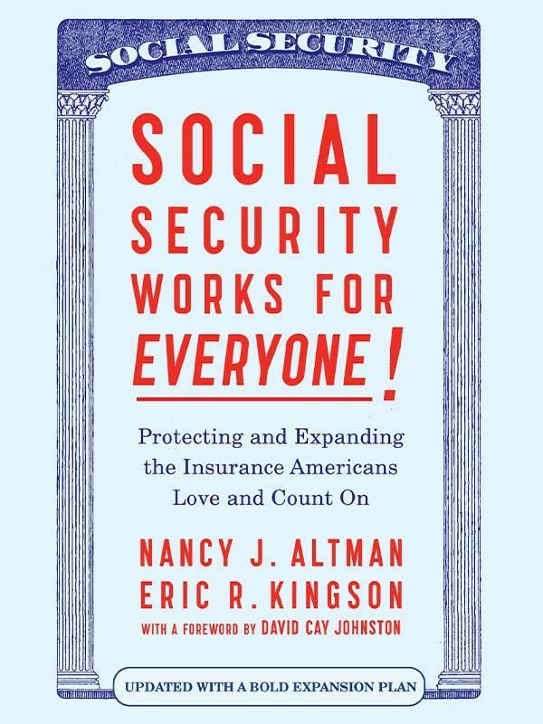 Book cover, 'Social Security Works For Everyone!'