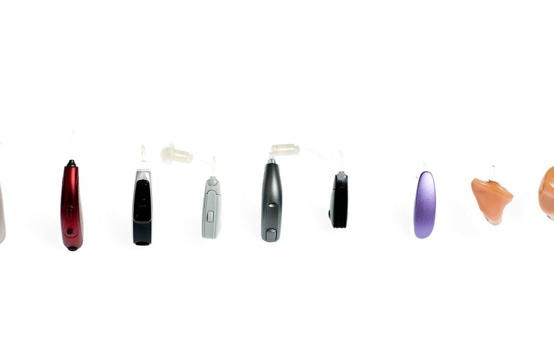 Several different kinds of hearing aids. Next Avenue