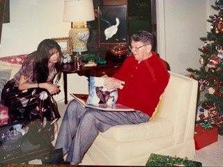 Patti Davis and her father, former President Ronald Reagan. Alzheimer's.