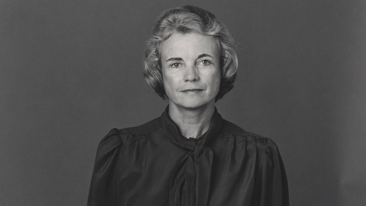 Sandra Day O'Connor wearing a black blouse. Next Avenue, Next Avenue, PBS documentary