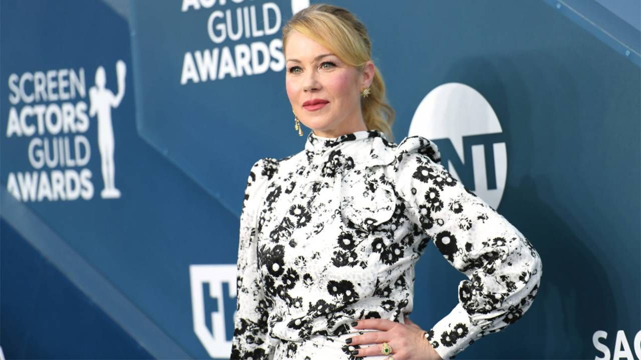 Christina Applegate on the red carpet at the SAG Awards. Next Avenue, MS, multiple sclerosis