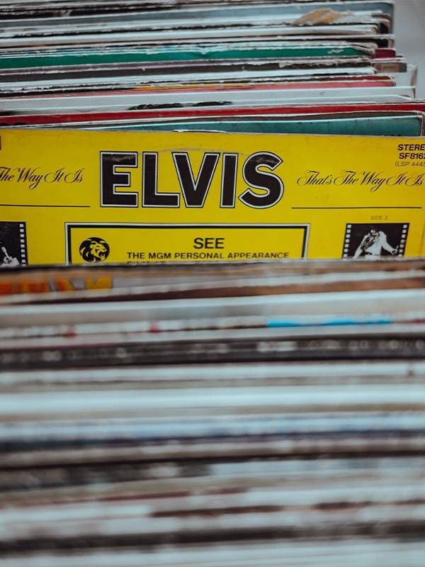 An Elvis Presley vinyl record cover. Next Avenue, vinyl records value