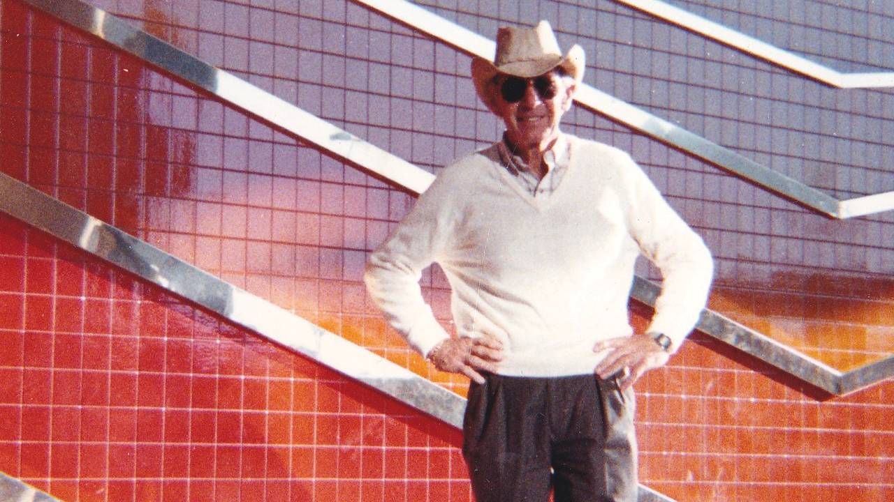 A man wearing a cowboy hat. Next Avenue, Father, daughter, Alzheimer's