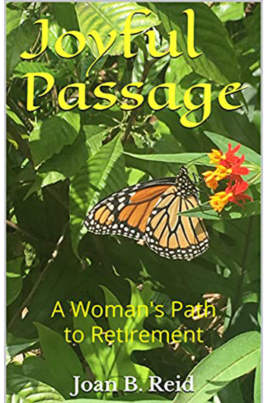 Book cover of "Joyful Passage" by Joan B. Reid. Next Avenue, retirement, retiring, on a budget