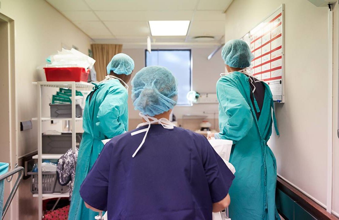 A surgery team in a hospital. Next Avenue, medicare, health care costs, medicare coverage, covered by medicare