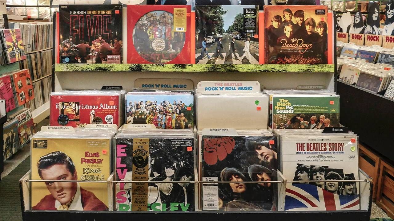 Vinyl records from The Beach Boys, The Beatles and Elvis. Next Avenue, vinyl records value, sell records