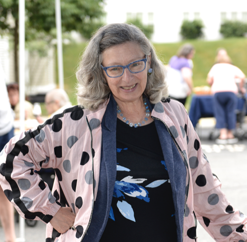 Amy Schectman, creator of Opus Newton, affordable senior housing, volunteering
