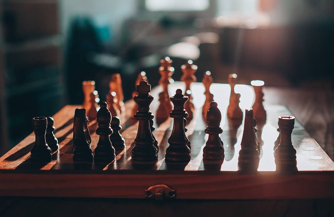 A chess board in a person's home. Next Avenue, mild cognitive impairment