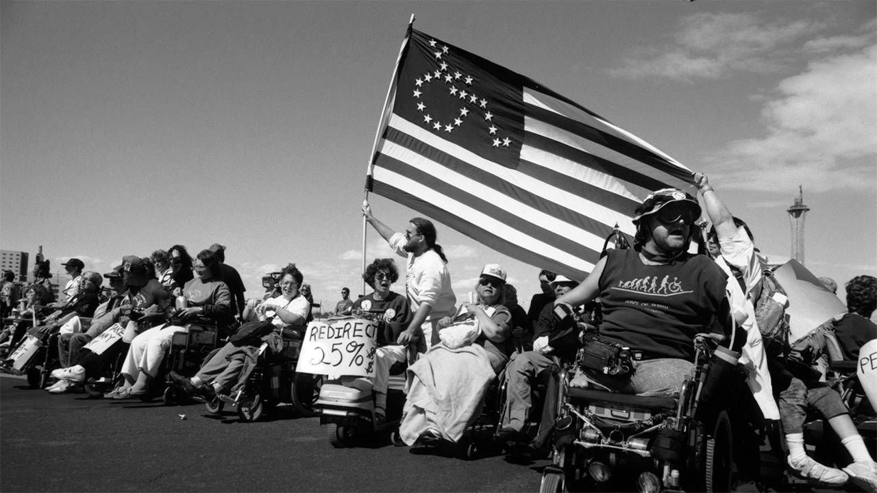 A group of disability rights activists. Next Avenue, history of disability rights movement
