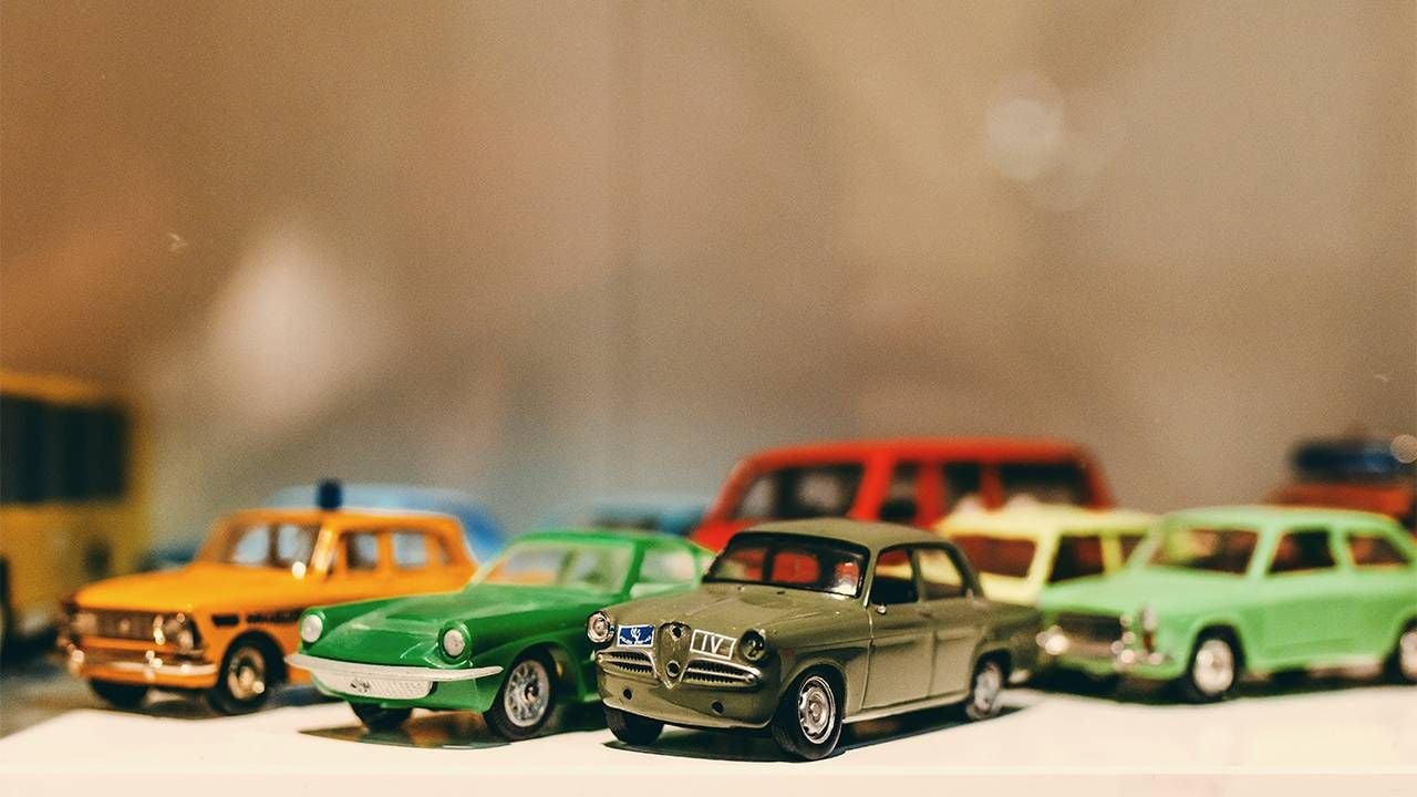 A collection of old school, colorful toy cars. Next Avenue, items kids don't want