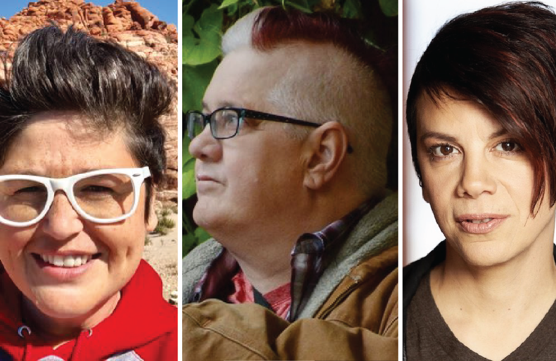 Three photos of intersex activists side-by-side. Next Avenue, intersex elder