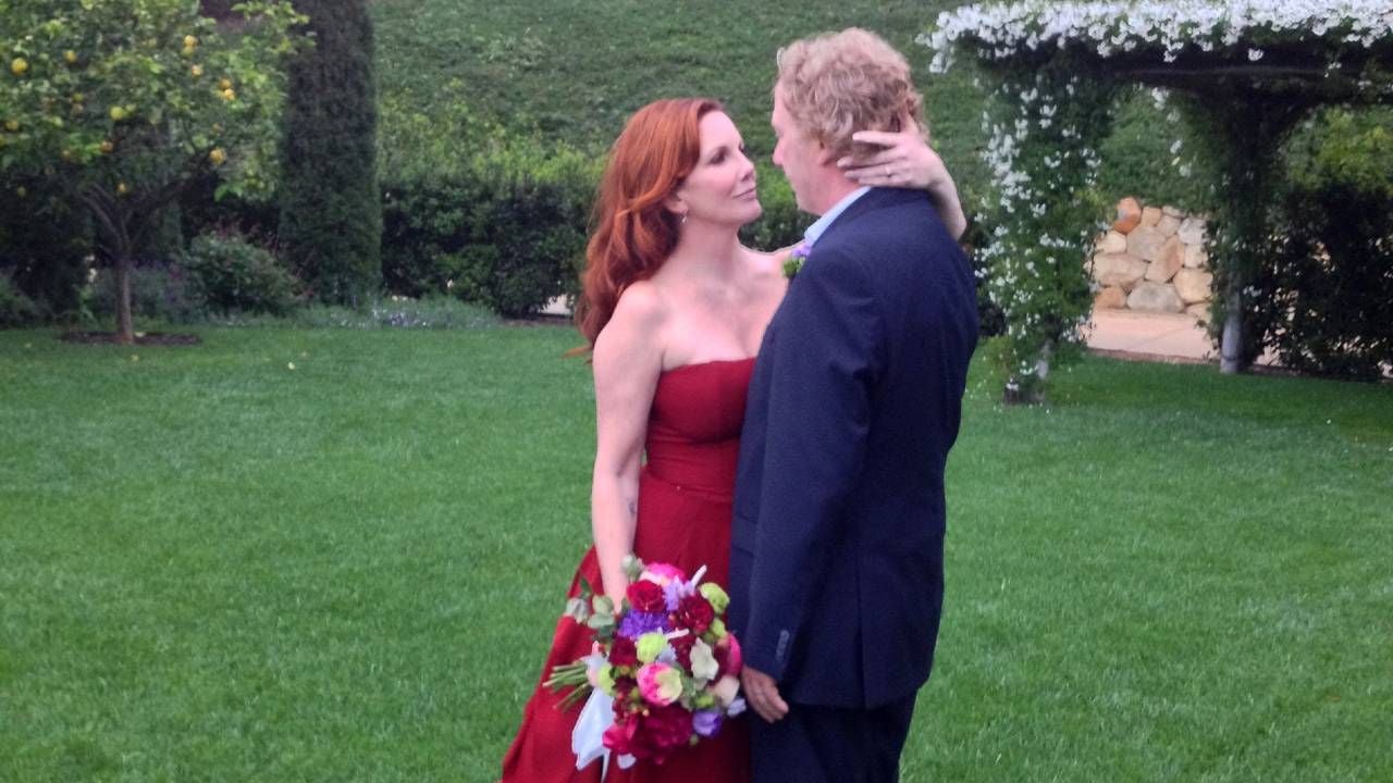 Melissa Gilbert and her husband on their wedding day. Next Avenue, Little House on the Prairie