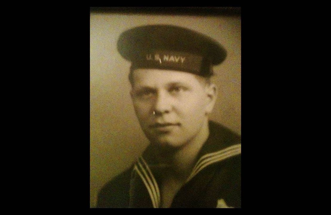 An old headshot of a man wearing a U.S. Navy uniform. Next Avenue, father's advice