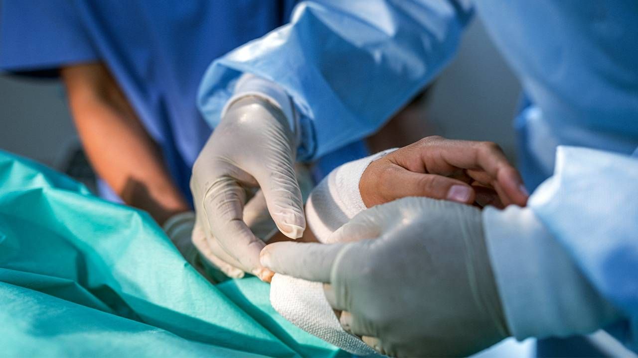 A person during a wide awake hand surgery appointment. Next Avenue, wide-awake hand surgery