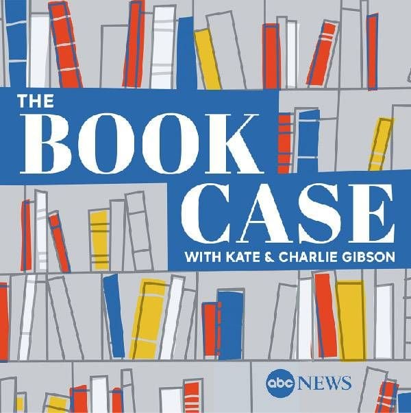 Graphic for The Book Case podcast with Kate and Charlie Gibson. Next Avenue, good morning america, gma