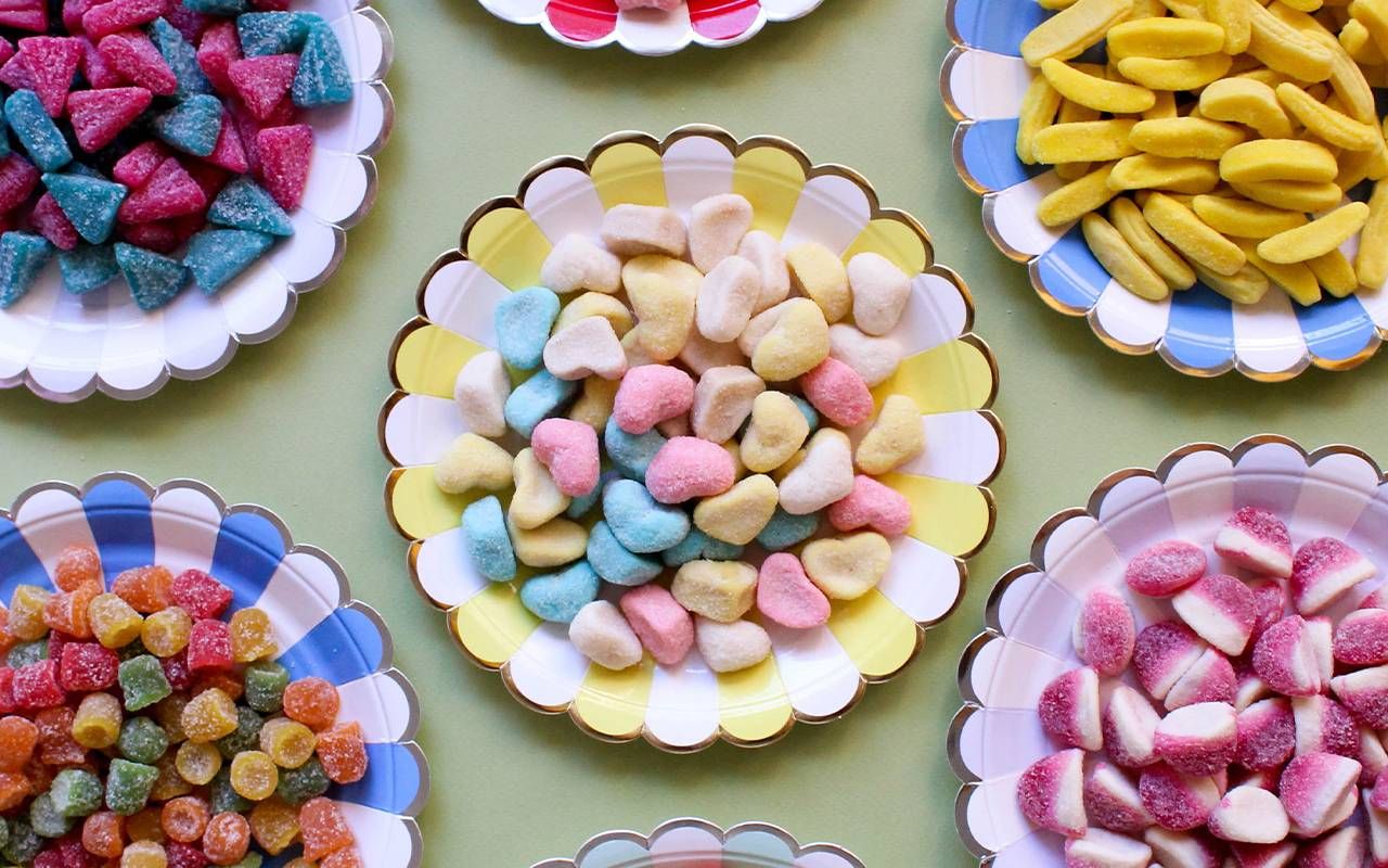 Various small bowls filled with candy. Next Avenue, memories, great grandmother, grandparents day