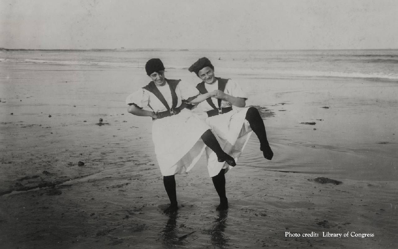 Two people dancing on a beach. Next Avenue, Ken Burns, Our America