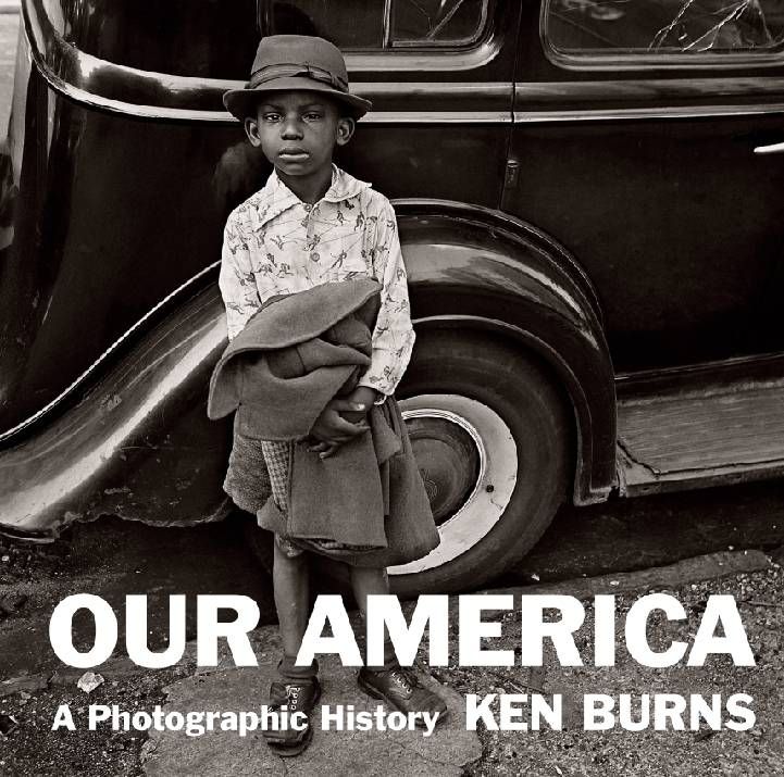 Book cover. Next Avenue, Ken Burns, Our America